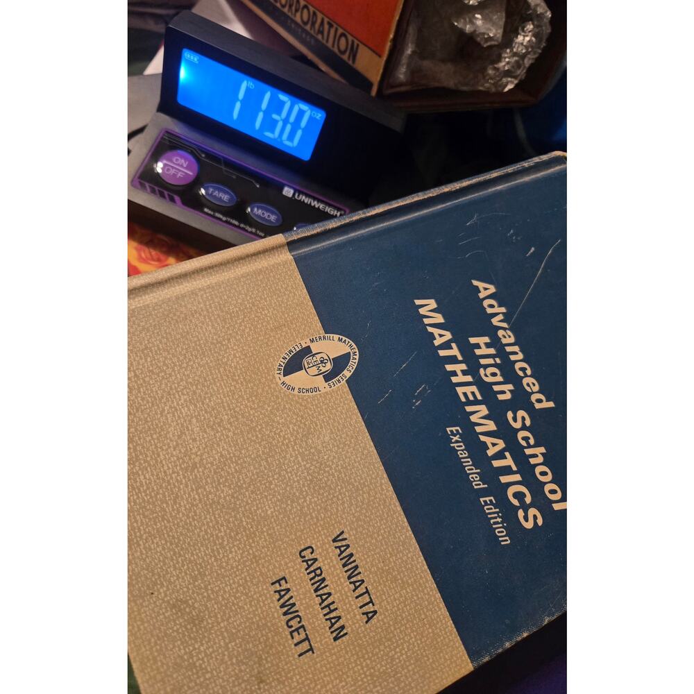 Advanced High School Mathematics: Expanded Edition Calculus Vintage - Picture 8 of 10